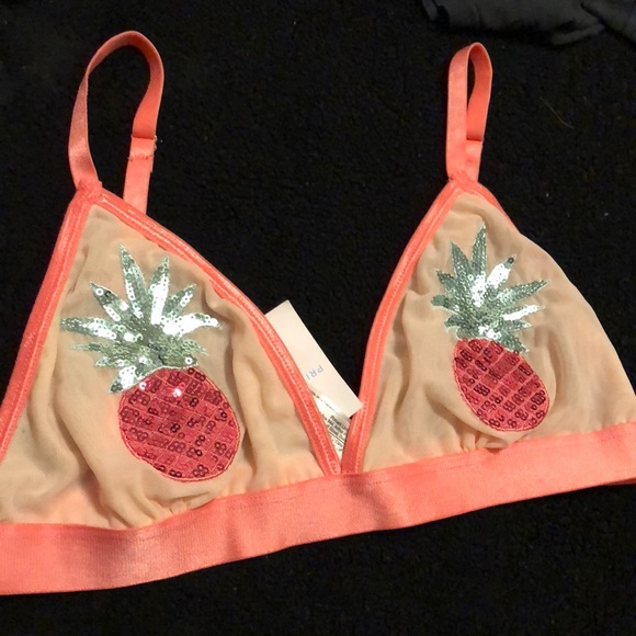 pineapple bralette
